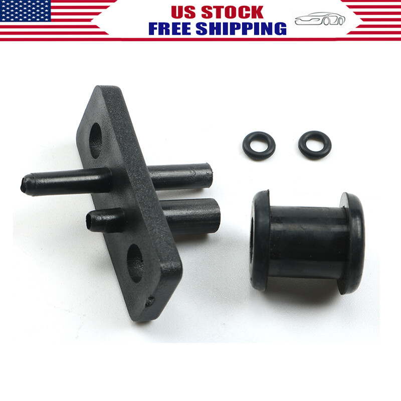 For Honda ATC 70 90 110 125 TRX 70 125 Dual Line Fuel Gas Tank Flange Plastic