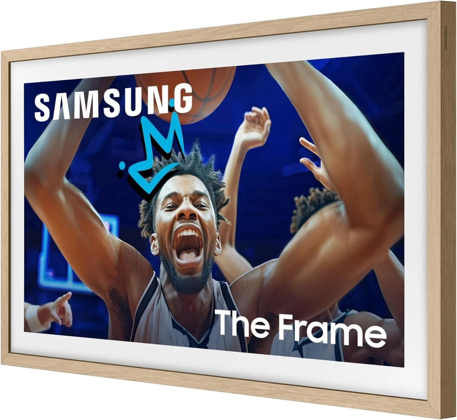 Samsung VG-SCFA55TKBZA 55" The Frame Customizable Bezel Modern Teak TV Frame