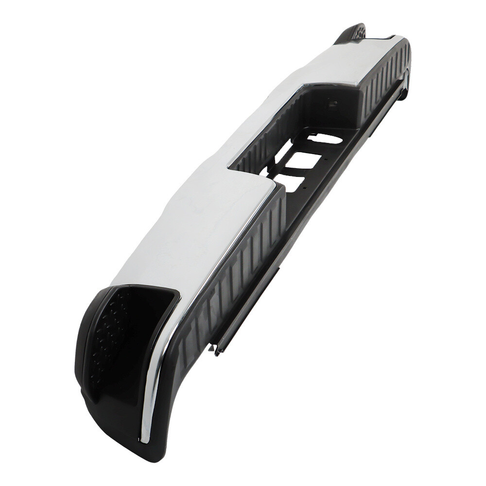 For Chevy Silverado GMC Sierra 1500 2014-2018 Chrome Rear Step Bumper Assembly