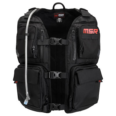 MSR Rover Vest w/Tool Pack-W/Hydro Bladder :One Size Fits Most:Black-Dual Sport