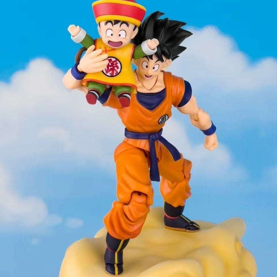 Demoniacal Fit Father and Son The Unbreakable Bond Son Goku & Young Gohan Figure