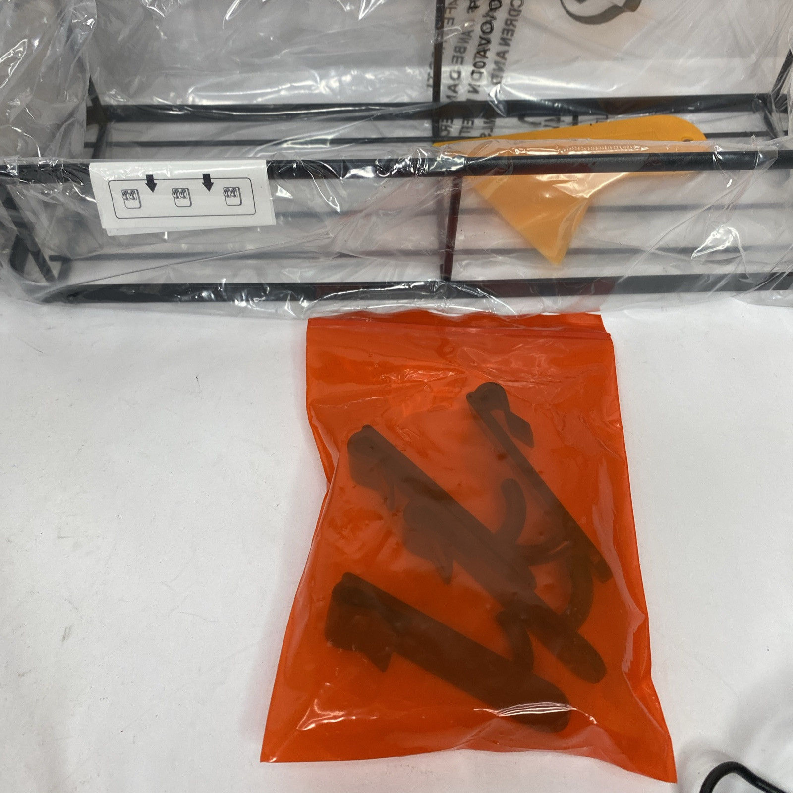 5 Pack Black Shower Caddy No Drill, Bathroom Organizers Removable Hooks - New