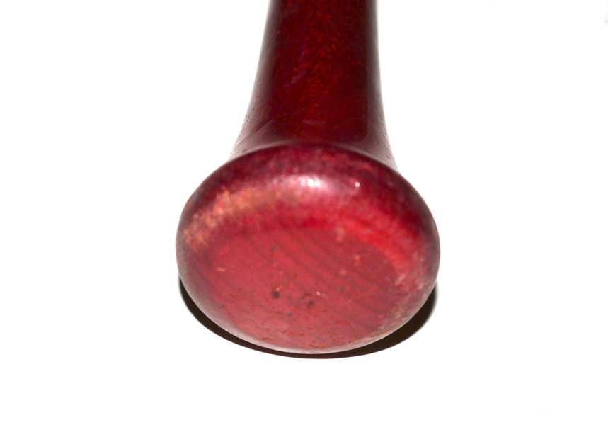 ADAM ZEBROWSKI 2024 ROME EMPERORS GAME USED OLD HICKORY BASEBALL BAT BRAVES