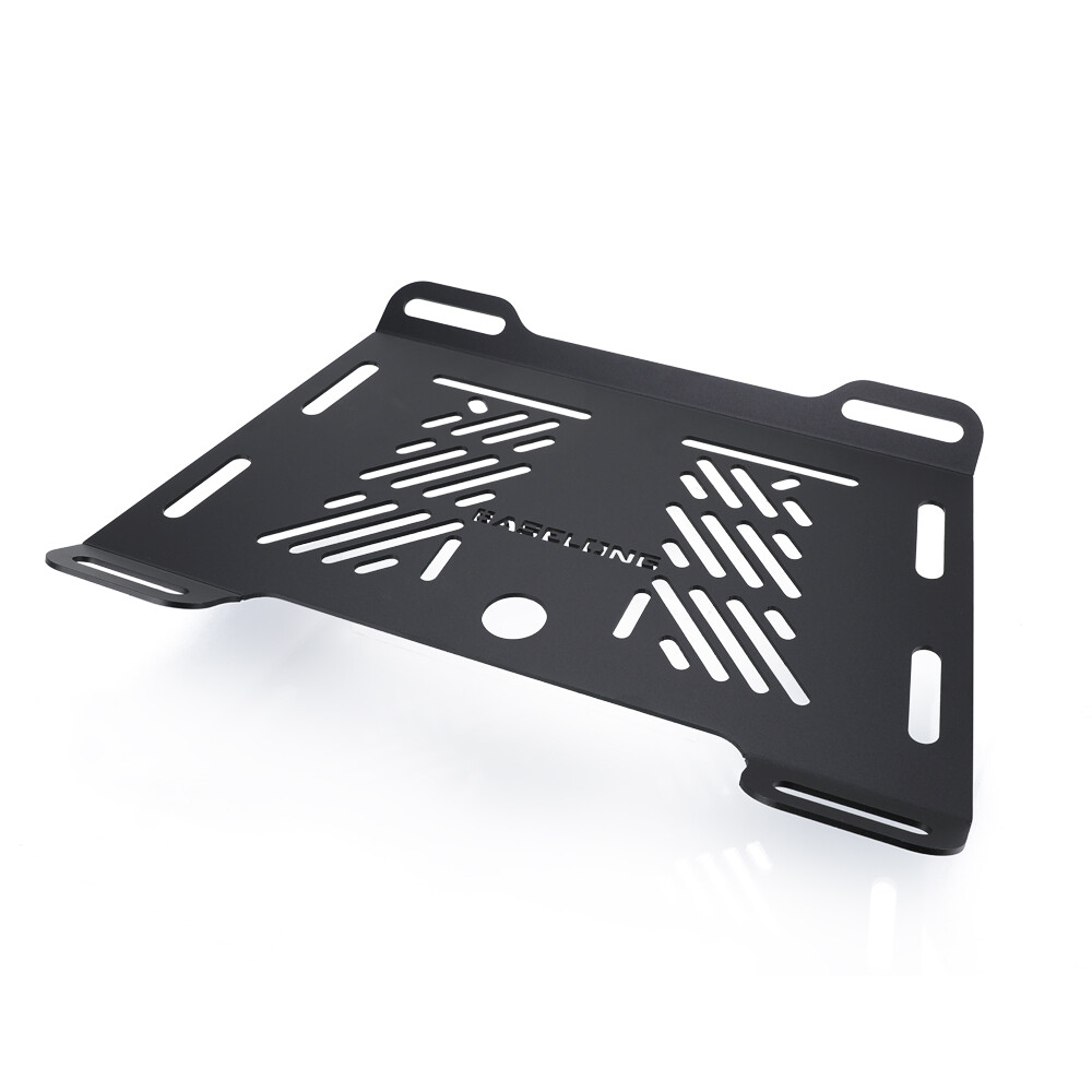 Universal Aluminum Motorcycle Rear Luggage Rack Black Luggage Holder Bracket New