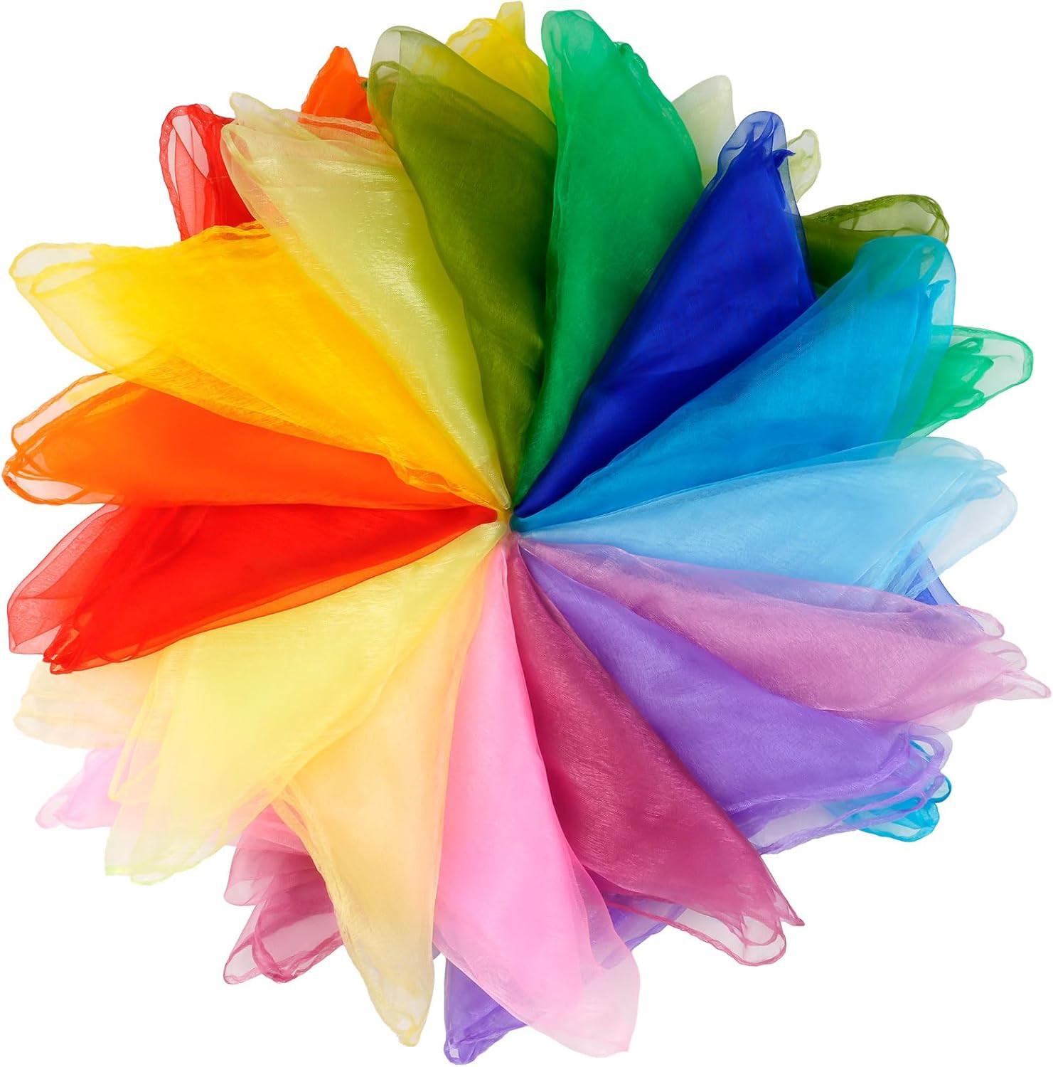 Scarves for Kids Play, 24 Inch Juggling Scarves, 15/, Play Sc