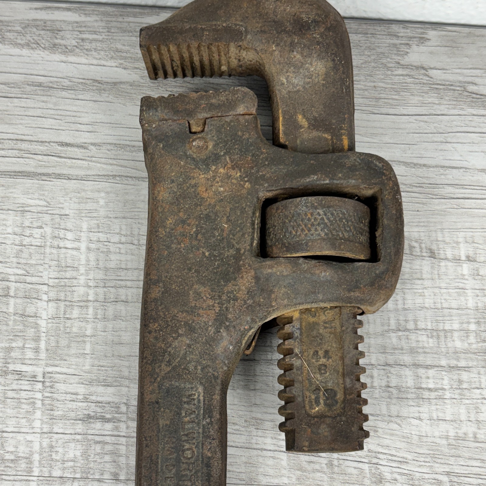 Vintage Stillson Walworth 18" Adjustable Pipe Wrench Heavy Duty Made in USA