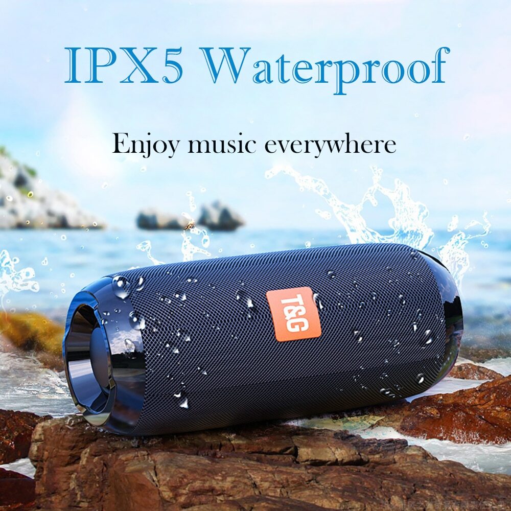Bluetooth Wireless Portable Speaker Waterproof Stereo Bass USB TF FM Radio LOUD