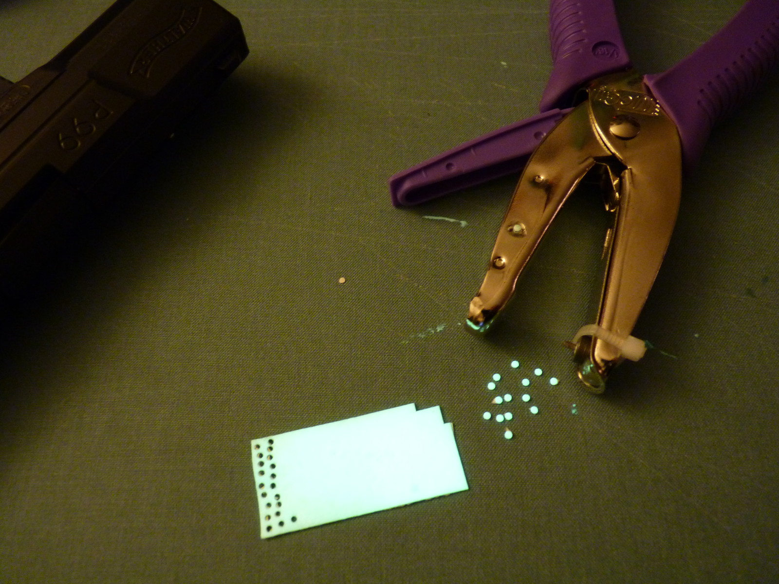 Glow-On 4.6 ml Vial Glow Paint Plus 7 cm x 10 cm Self Adhesive Glow Film