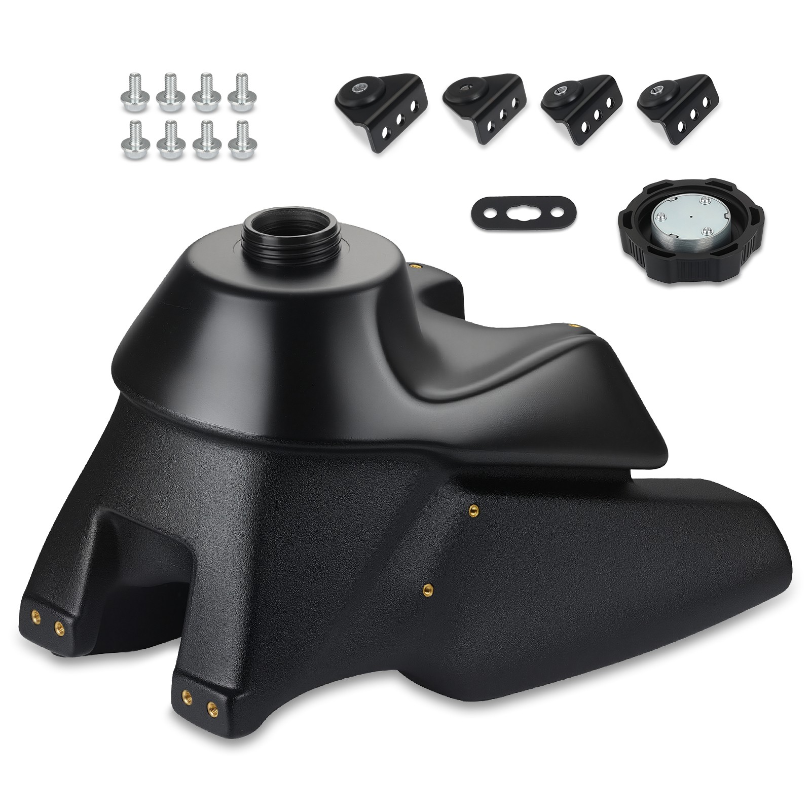 Gas Tank Fuel Oversized 3.8 Gallon for Yamaha YFM350X Warrior 350 1987-2003 2004