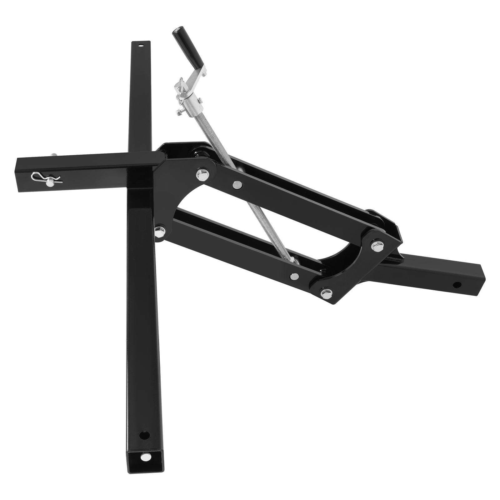 Black Manual Quick Implement Lift 50 Inches For ATV / UTV with 2" Receiver