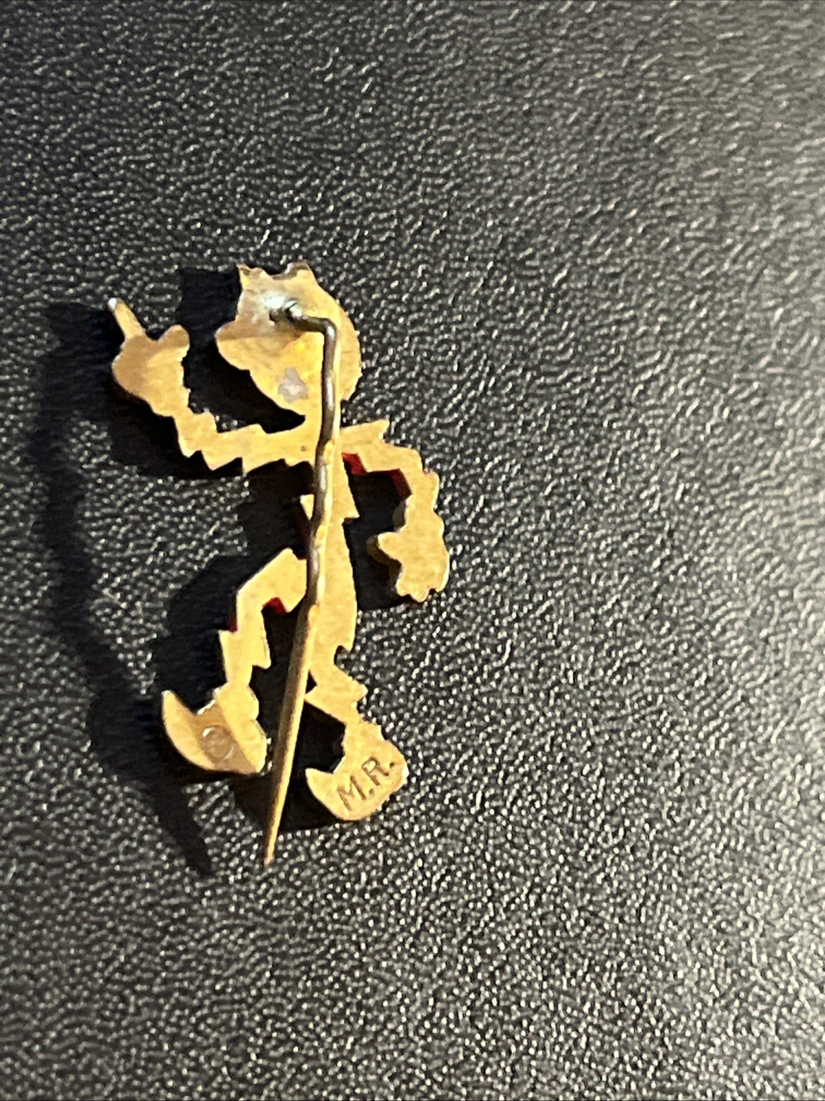 Vintage Reddy Kilowatt Electricity Promotional Metal Stick Pin USA Signed