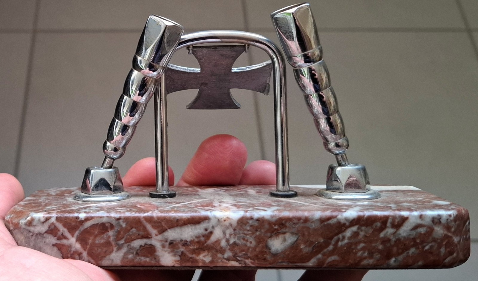 Presentation Iron Cross 1918 WWI German Imperial Prussian Officer Desk Organiser