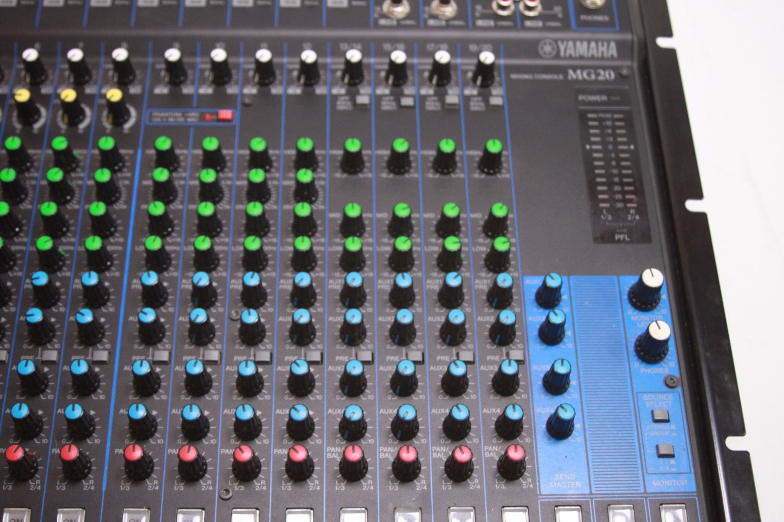 Yamaha MG20 20-Channel Analog Mixer Fully Tested UGYH01072