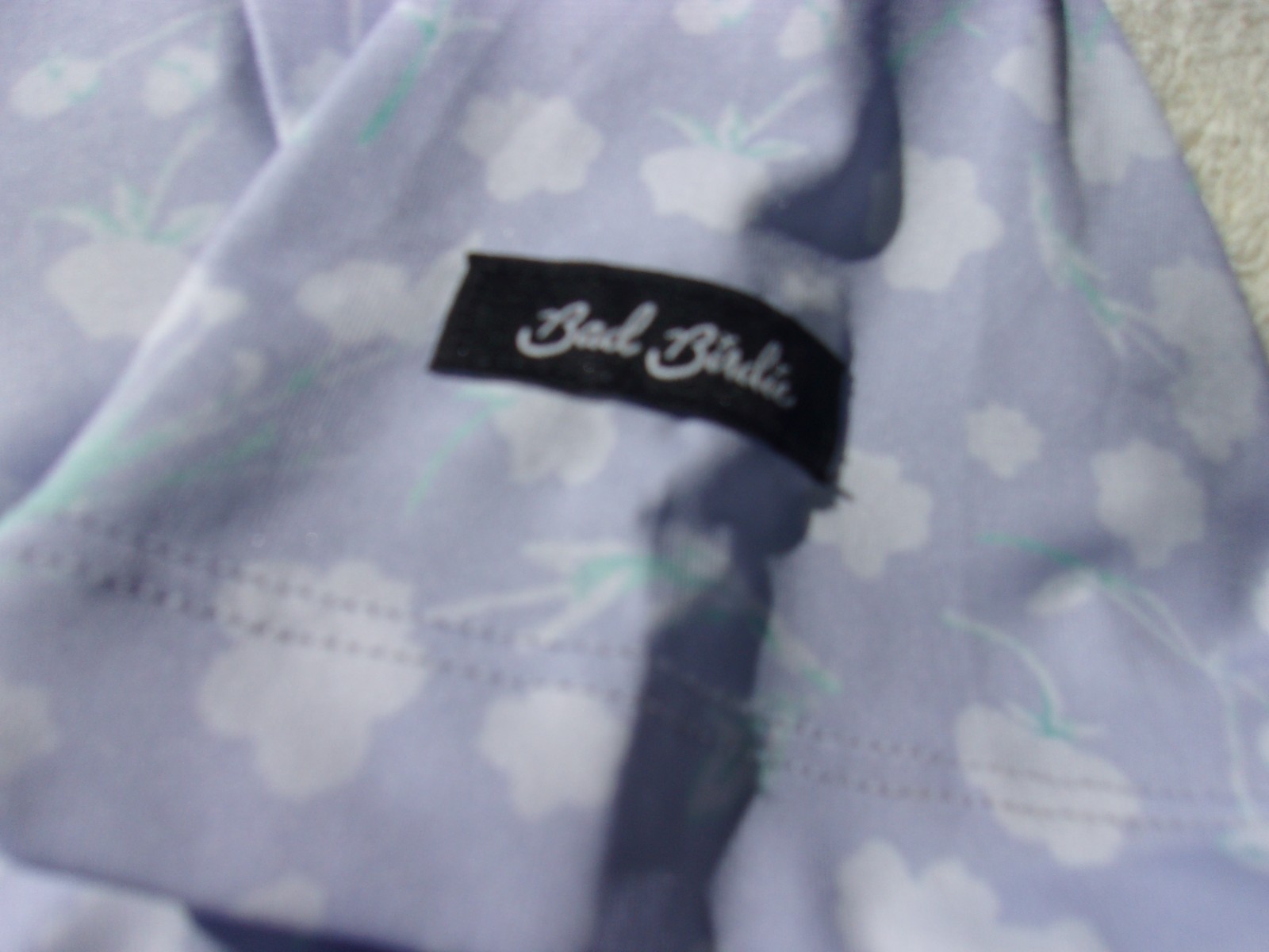 Bad Birdie Men's Golf Polo Shirt Purple Floral NWT L, XXL