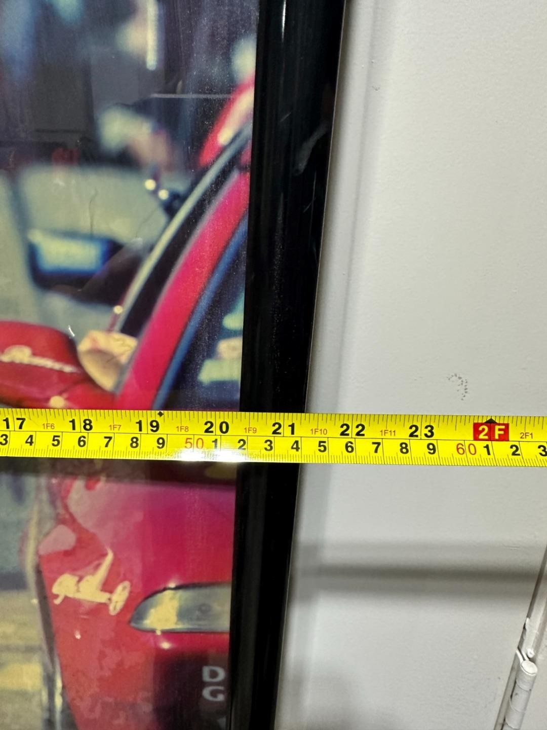 1996 Trek Bicycle Dealer LANCE ARMSTRONG back lit DISPLAY SIGN Tour 'd France