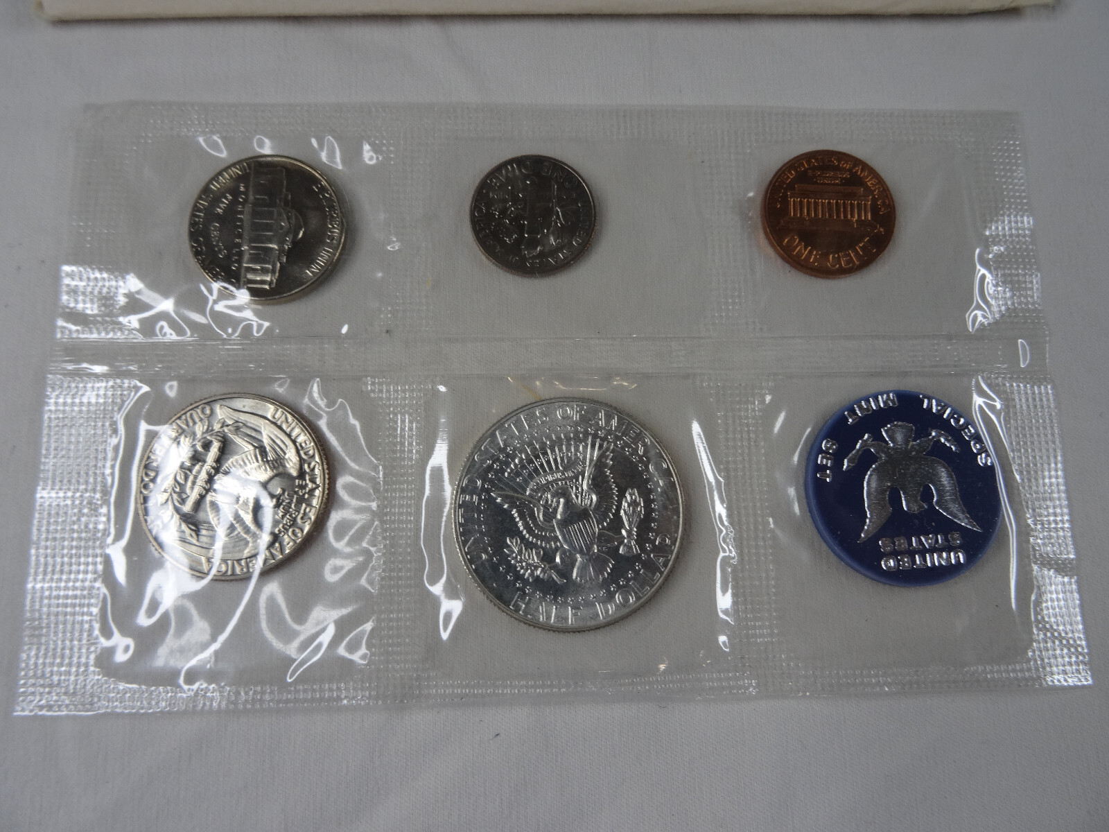 1965 1966 1967 SMS US Mint Sets Special Mint Sets 15 Coins OGP