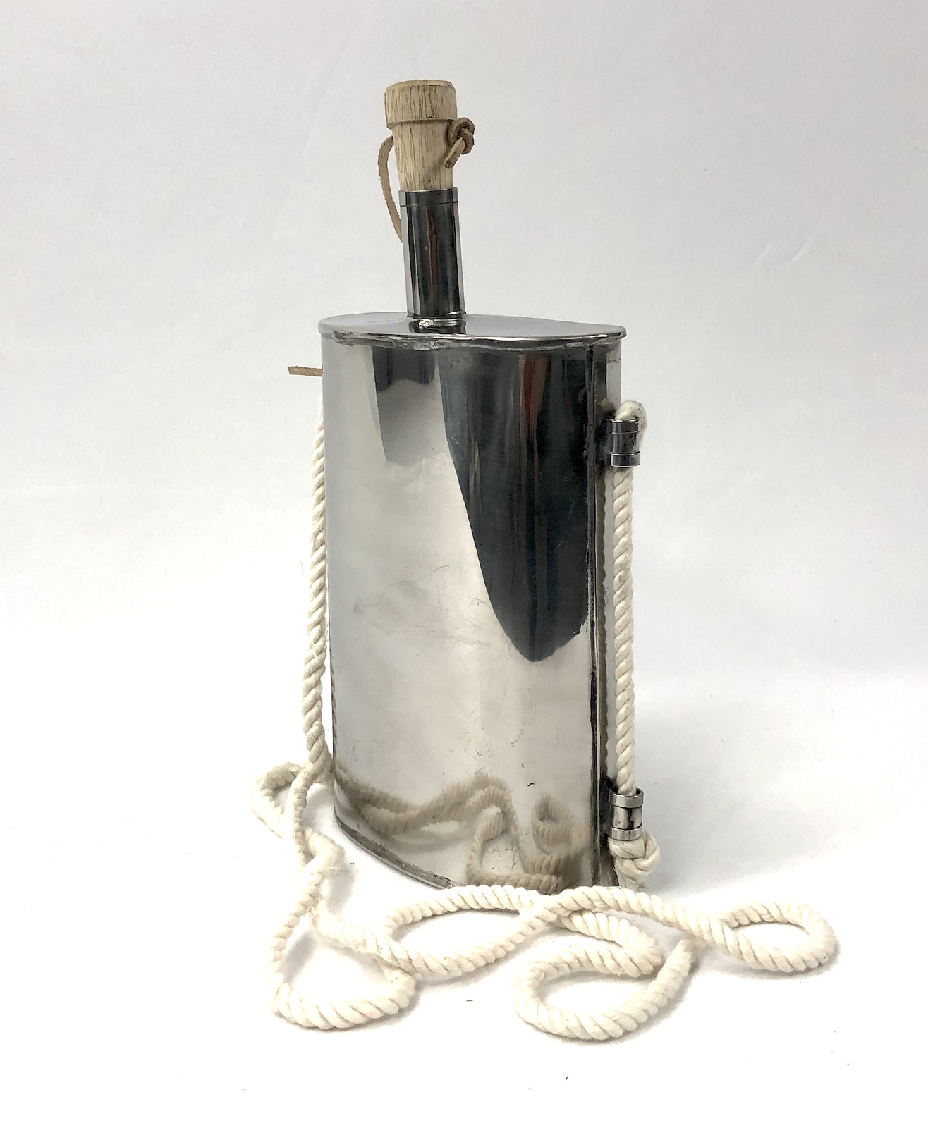 Kidney Canteen - F&I and Revolutionary War - Stainless