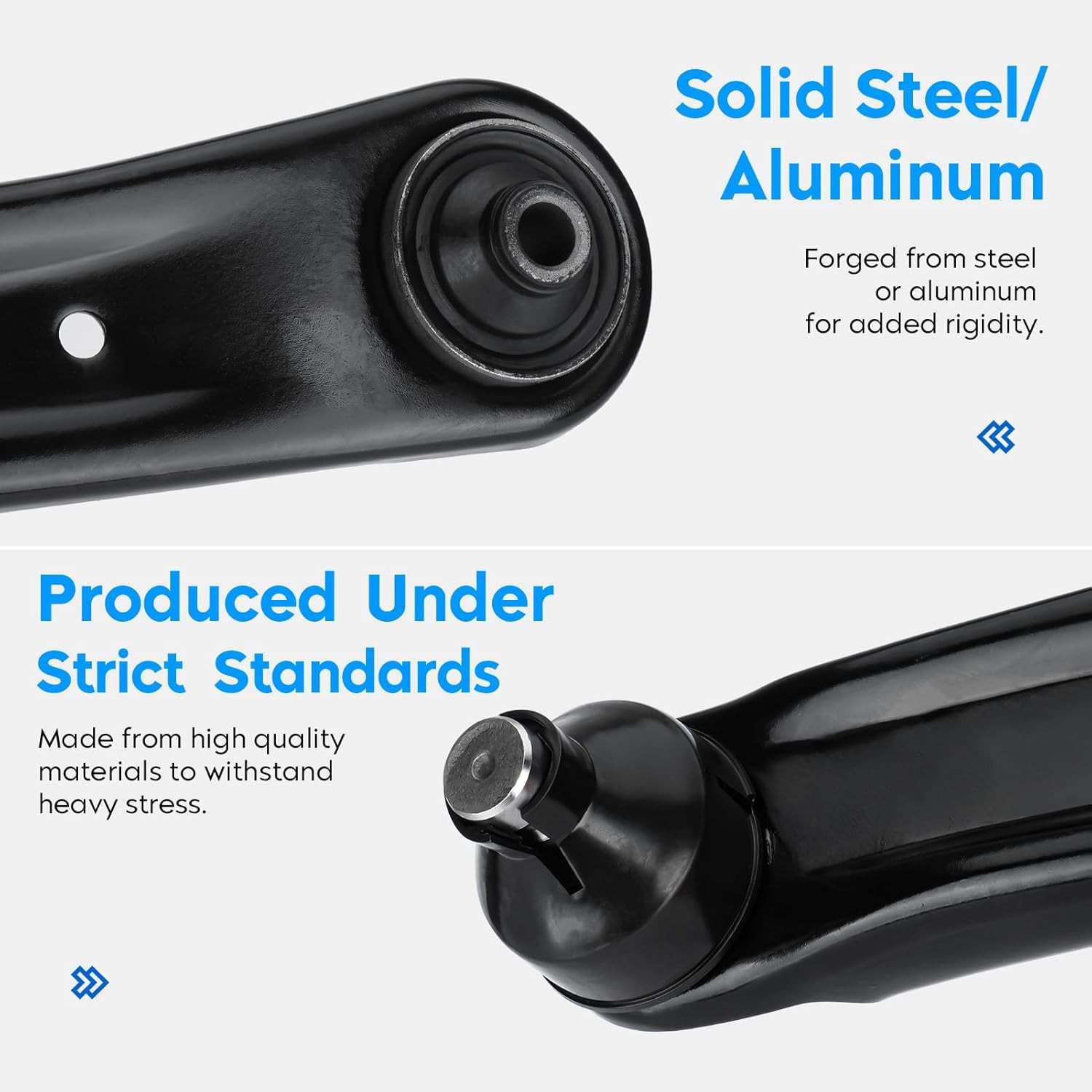 8PCS Front Lower Control Arm W/Ball Joint for 2007-2012 Caliber, 2007-2017 Compa