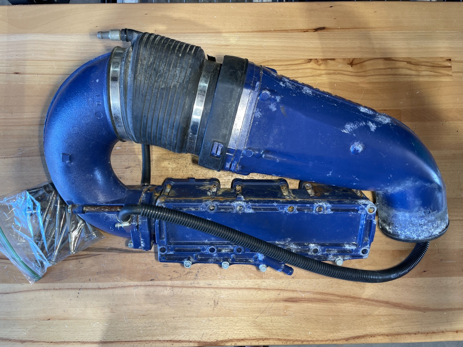 Yamaha 1999 SUV1200 65U OEM Complete Muffler Exhaust System Assy Fresh Water