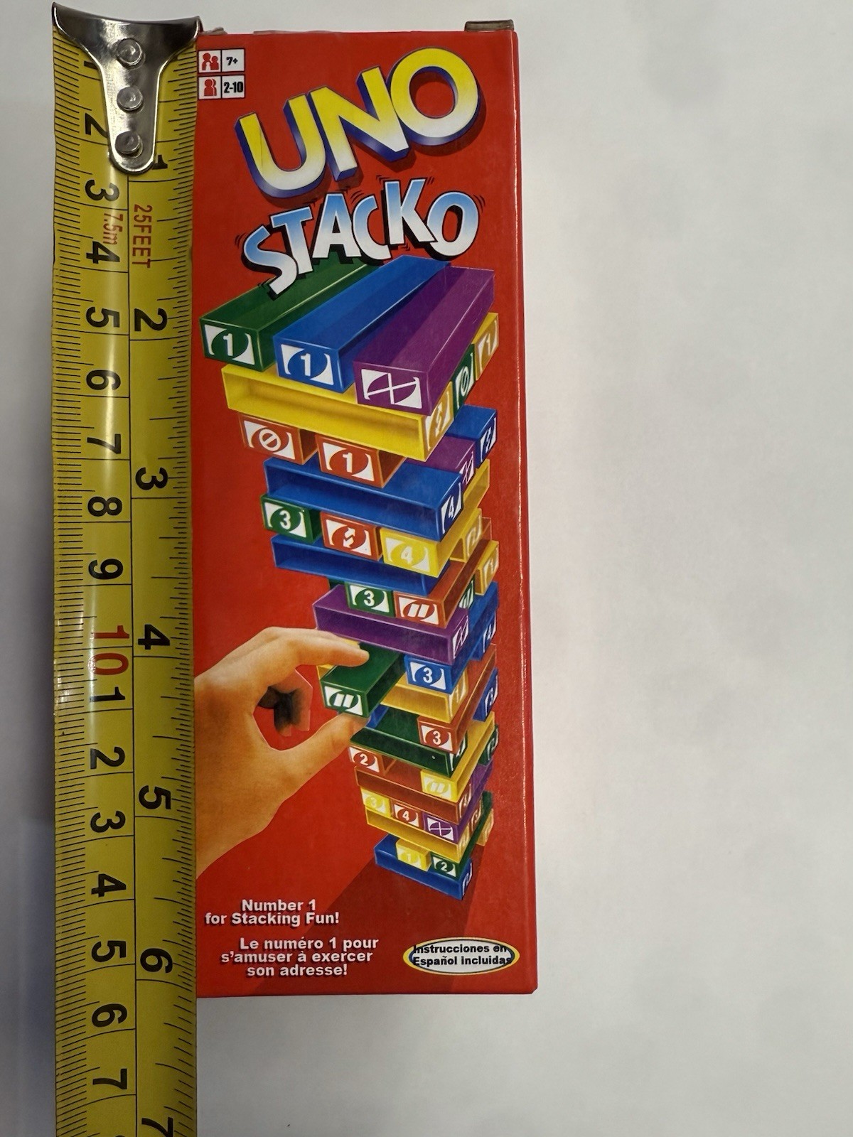 UNO Stacko Mini Game – Fun Card & Board Game, Family Party Gift