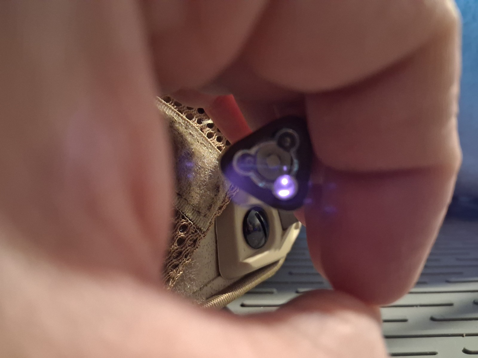 NIJ IIIA Ballistic Helmet + UV-32 RADIO MULTICAM F30 COMM NAV LIGHT IR IFF PTT