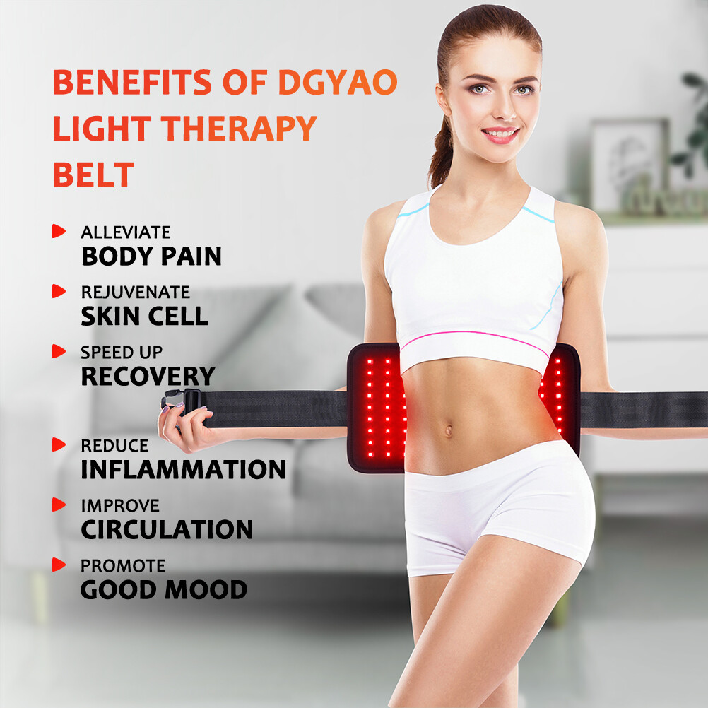 880nm Infrared Red Light Therapy Device Waist Belt For Arthritis Pain Relief