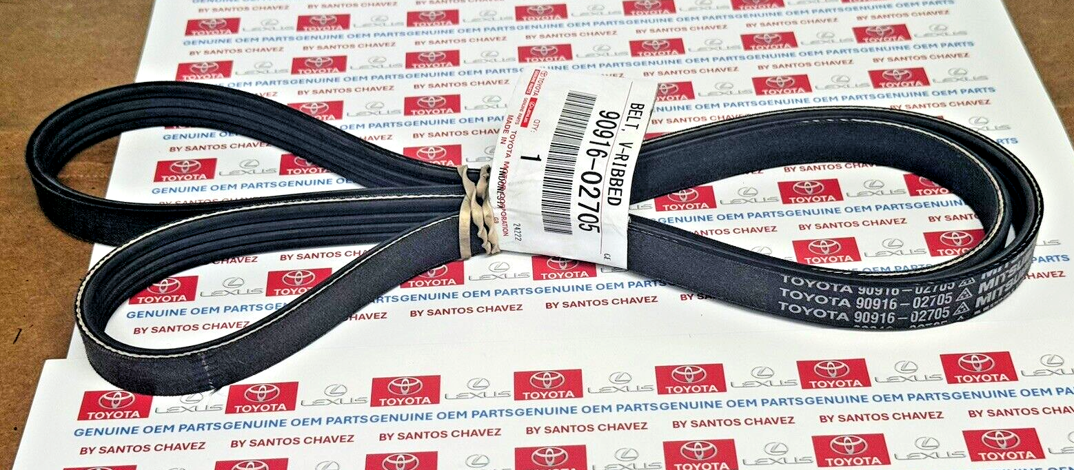 12-18 Toyota Yaris04-06 Scion xA,xB Serpentine Belt GENUINE OEMPART 90916-02705
