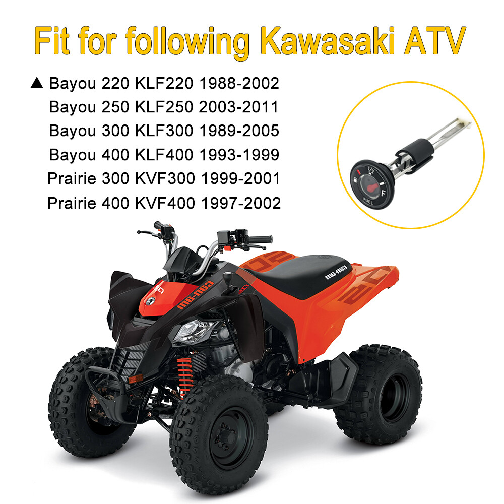 Fuel Gas Gauge Meter for Kawasaki Bayou 220 250 300 400 Prairie 300 400 89-2011