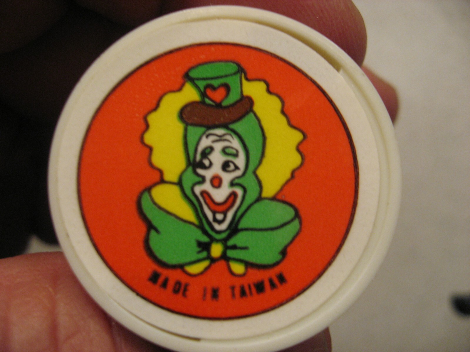 Vintage Box of 21 New JumPring Bean Toys - Clowns Spring Suction Cups & Popping!