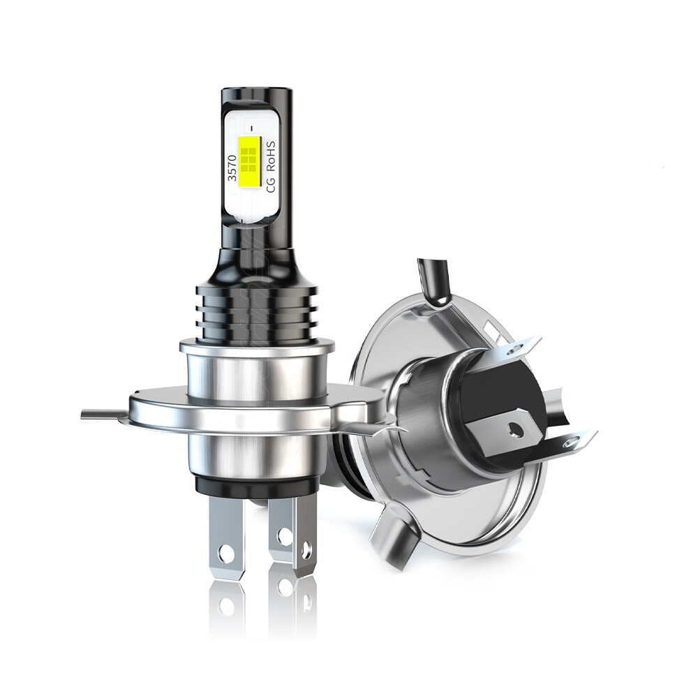 For Ski-Doo MXZ 700 1999-2003 Snowmobile 9003 6000K White LED Headlight 2 Bulbs