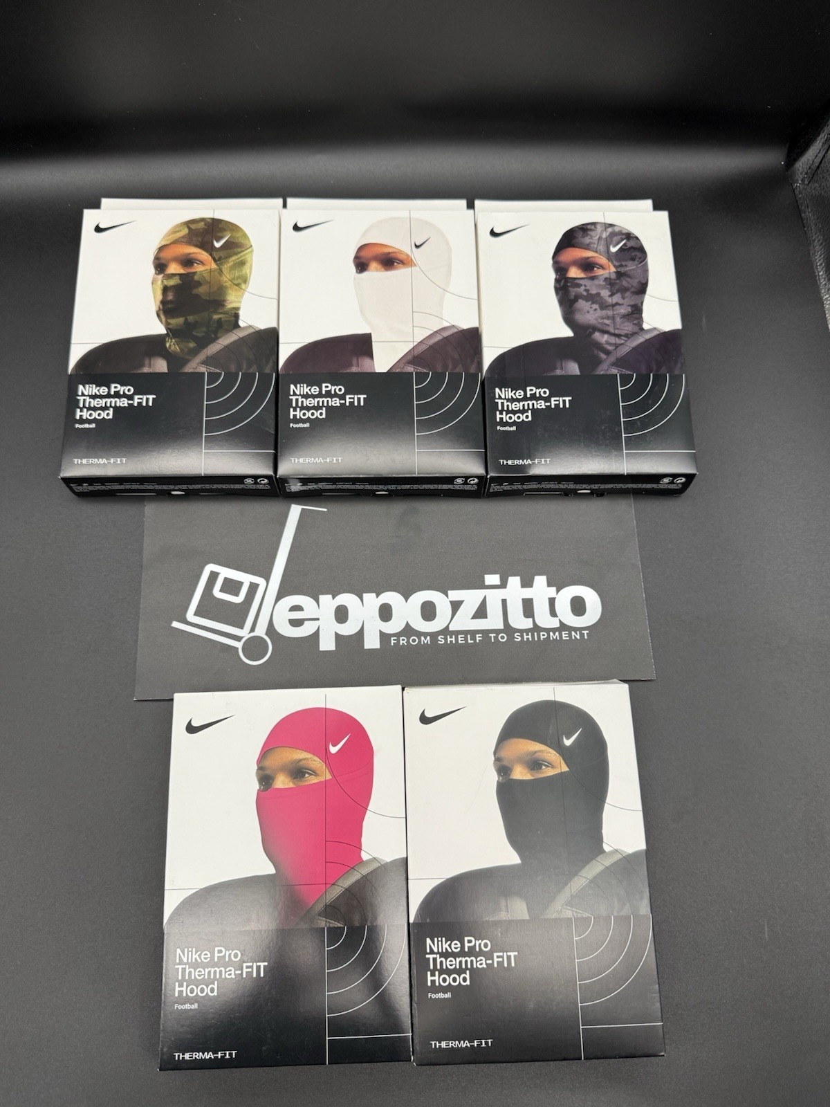 Nike Pro Therma-Fit Hyperwarm Ski Mask Balaclava Hood Football Winter Cold Wear