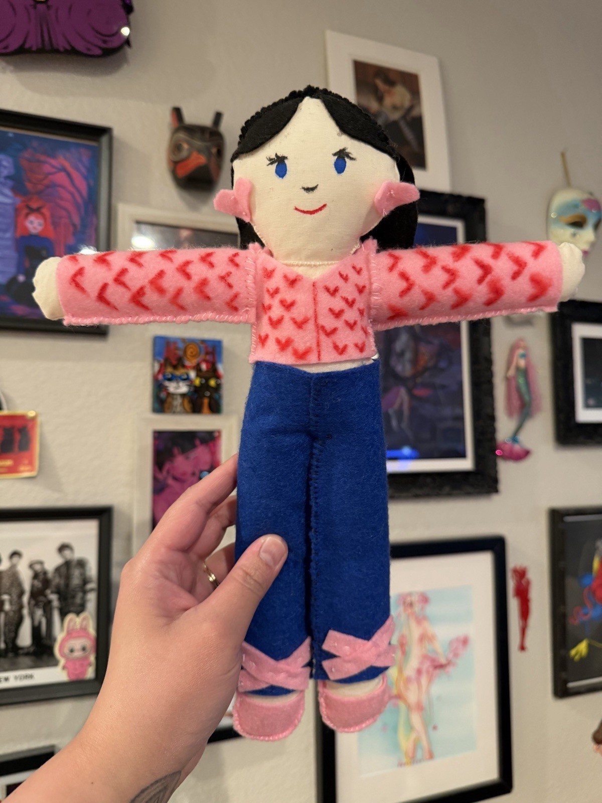 Jennifer From Jennifer’s Body Handmade Raggedy Ann Style Doll 14” Inches