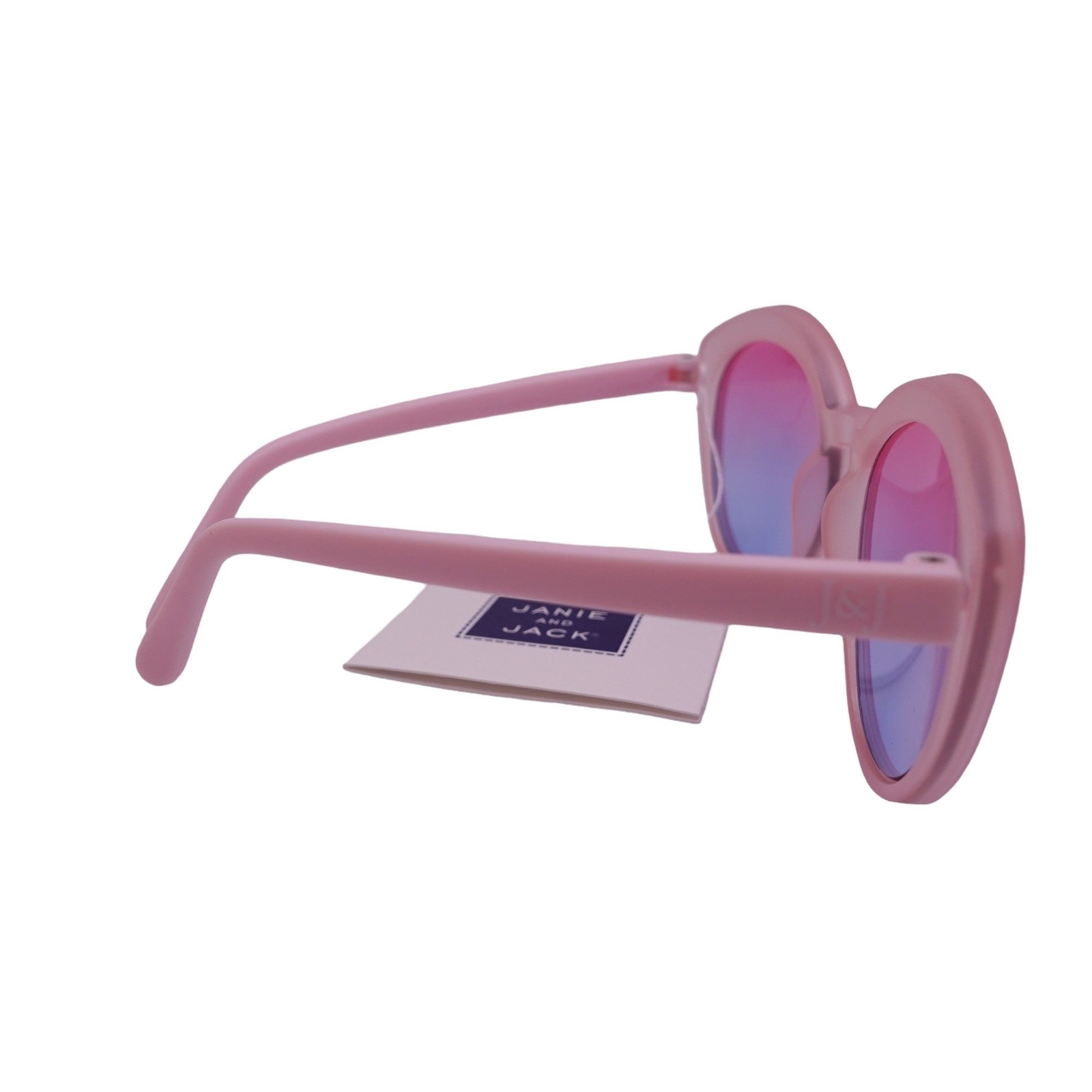 NWT Janie And Jack Ombre Cat-Eye Sunglasses Girls Petal Pink 0-2 Years Tinted