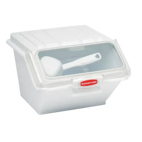 Rubbermaid FG9G6000WHT Pro Save™ 2.6 Gallon / 40 Cup Ingredient and Storage Bin