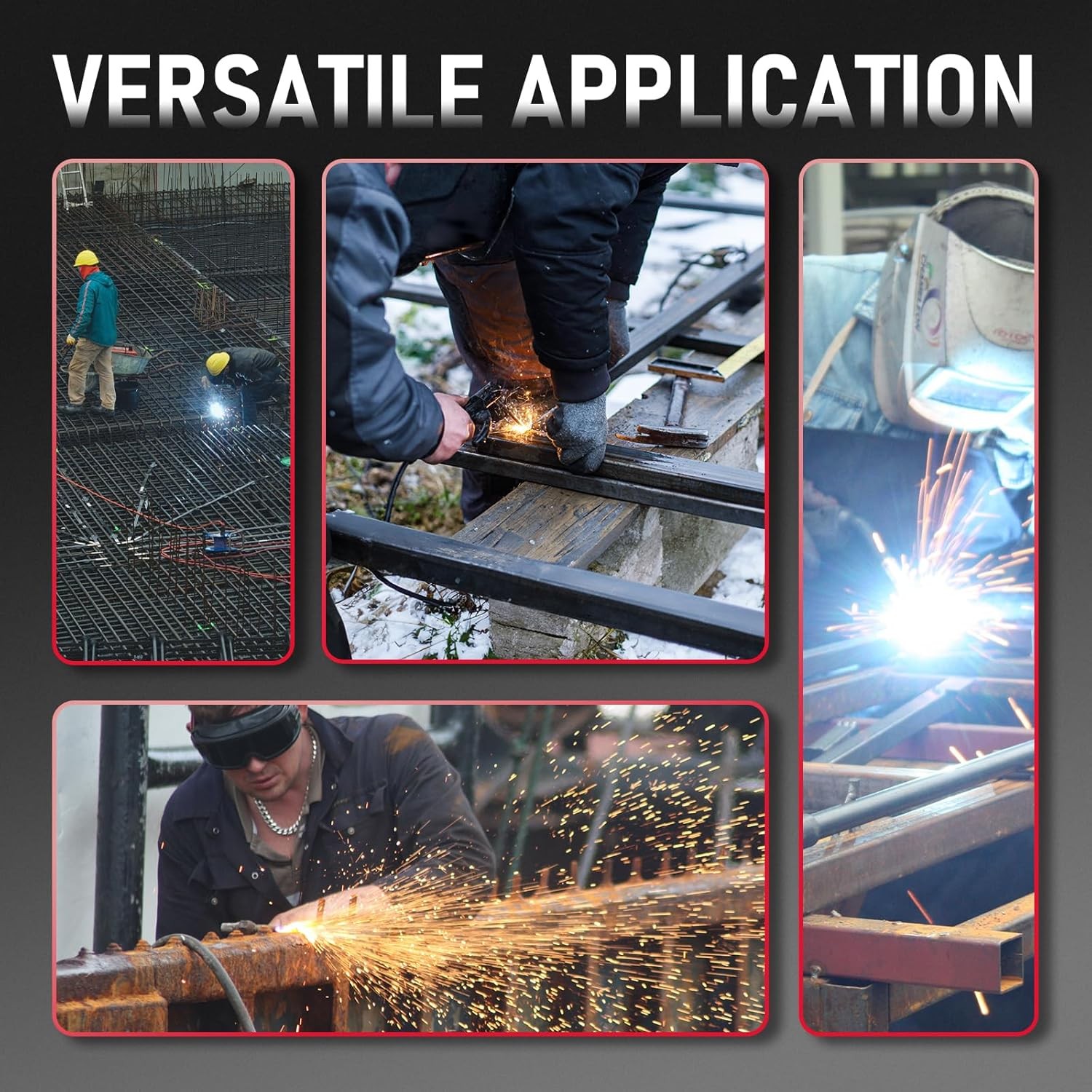 8 AWG Welder Extension Cord 15ft 250V, NEMA 6-50P to 6-50R Heavy Duty