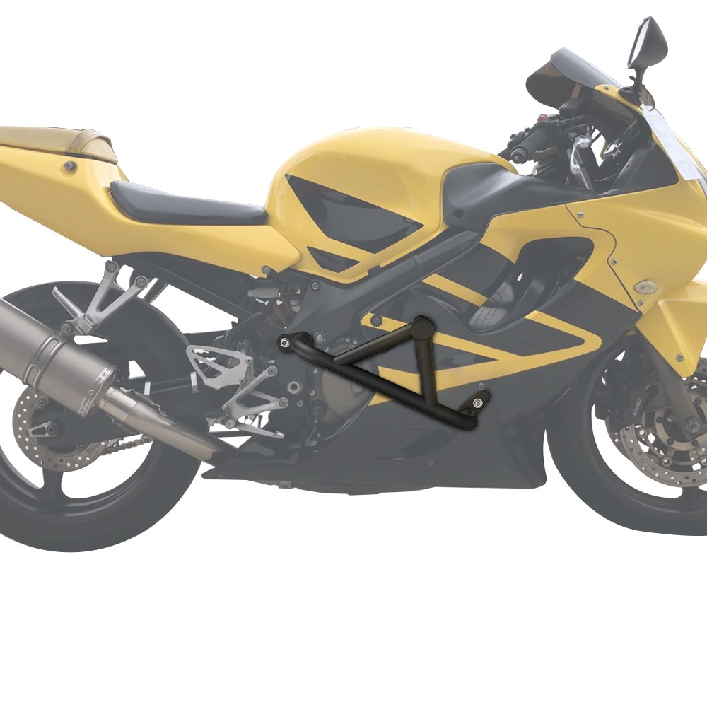 Crash Cage Stunt Engine Protection Bar Black Fit For Honda CBR600F/F4i 1999-2007