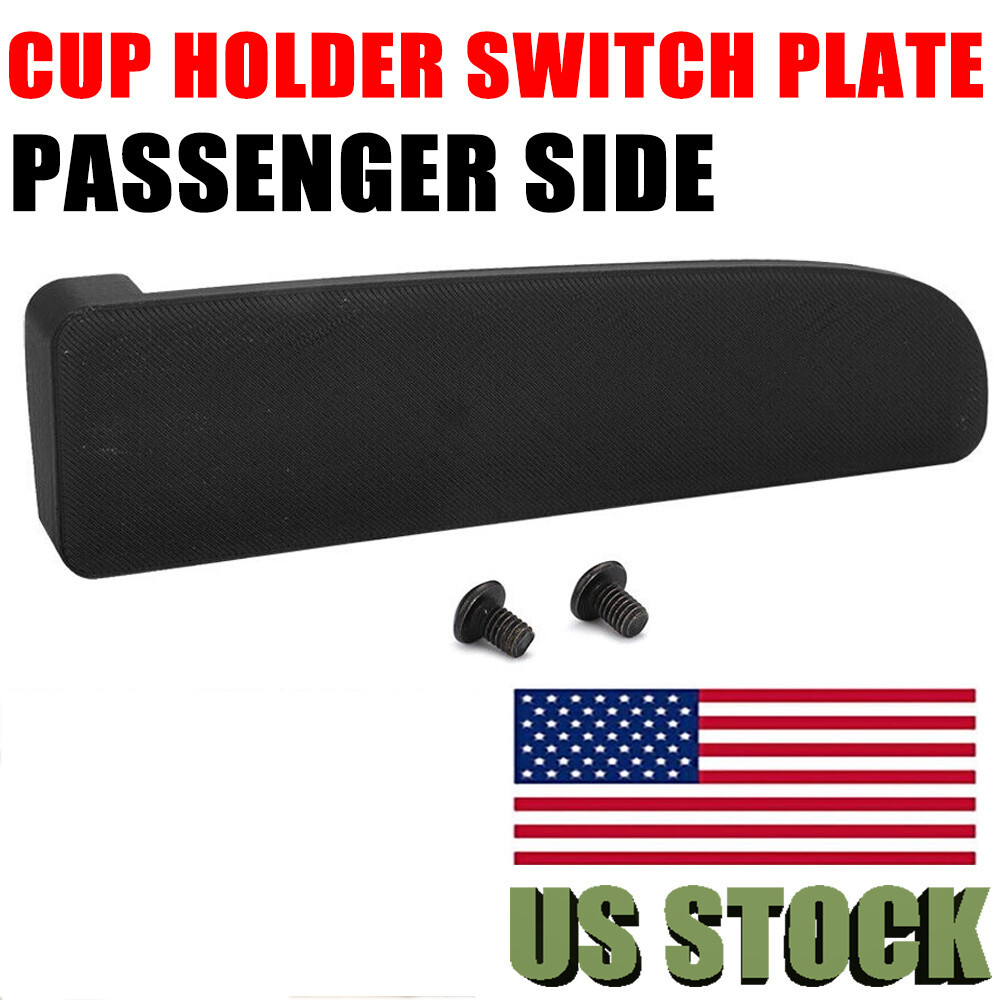 For 94-97 Dodge Ram 1500 2500 3500 Pickup Cup Holder Switch Plate Passenger Side