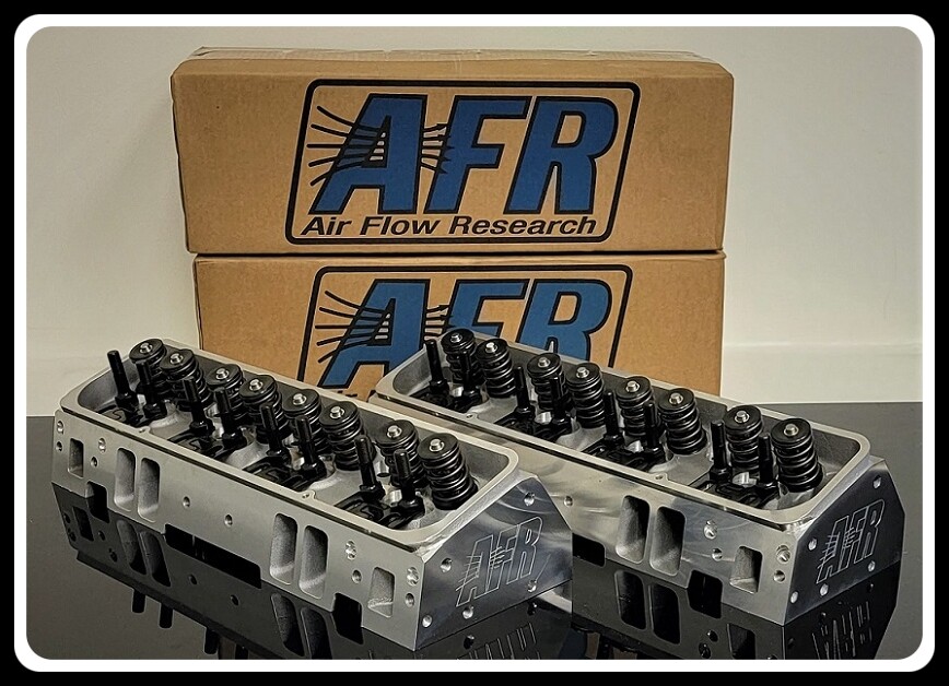 AFR ENFORCER 200cc HEADS CHEVY 350 383 65cc STRAIGHT PLUG 274-AFR-1001