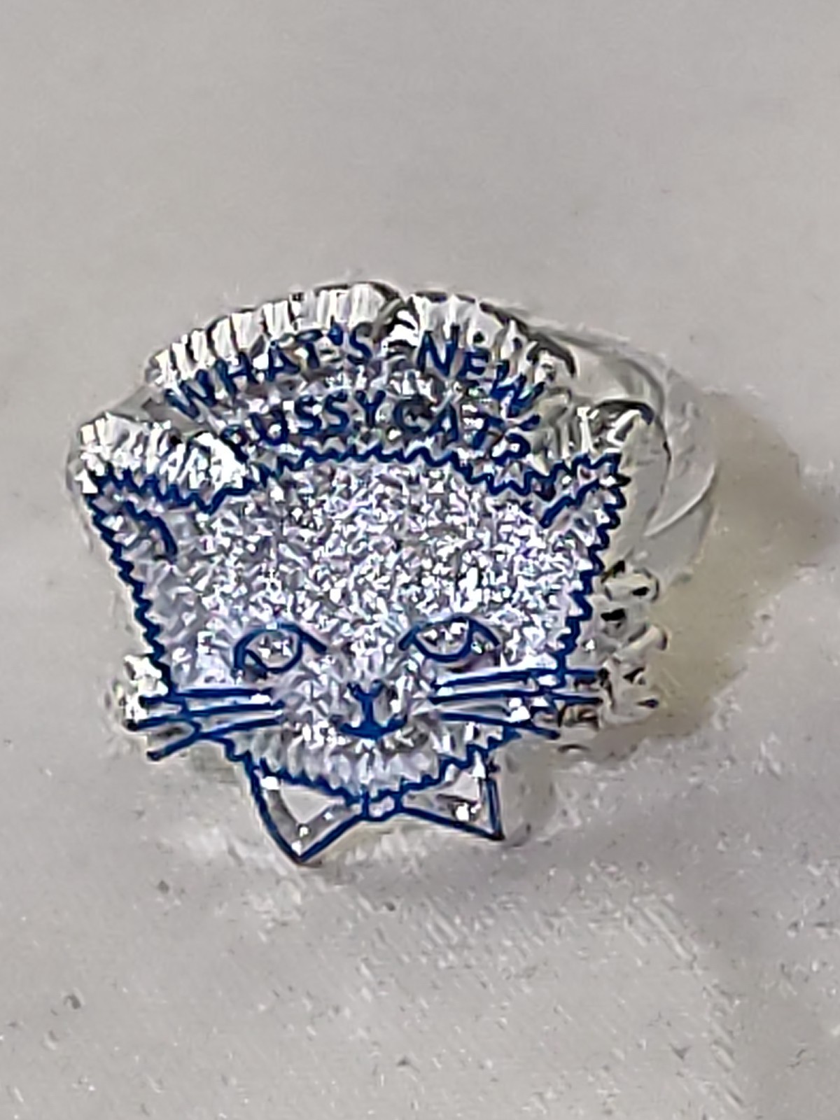 What’s New Pussycat? Plastic Childs Ring Cat Gumball Premium Prize Vending Toy