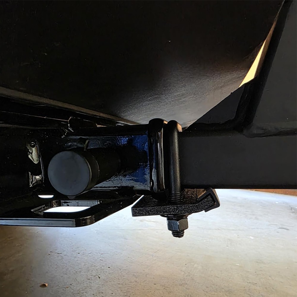 2″ Trailer Lock Down Hitch Tightener Stabilizer Steel Anti Rattle Tow Clamp