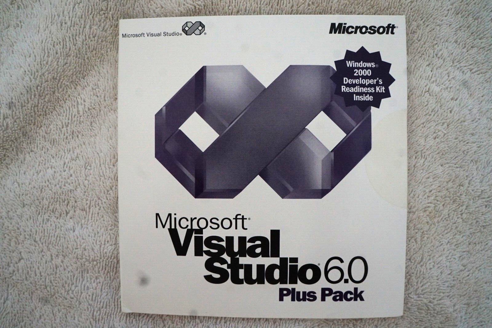 Microsoft Visual Studio 6 6.0 Plus Pack ~ NEW SEALED