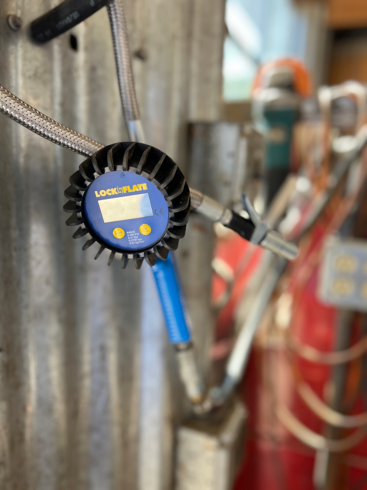 Tire Inflator/Deflator with Digital Gauge - Includes the LockNFlate® Air Chuck