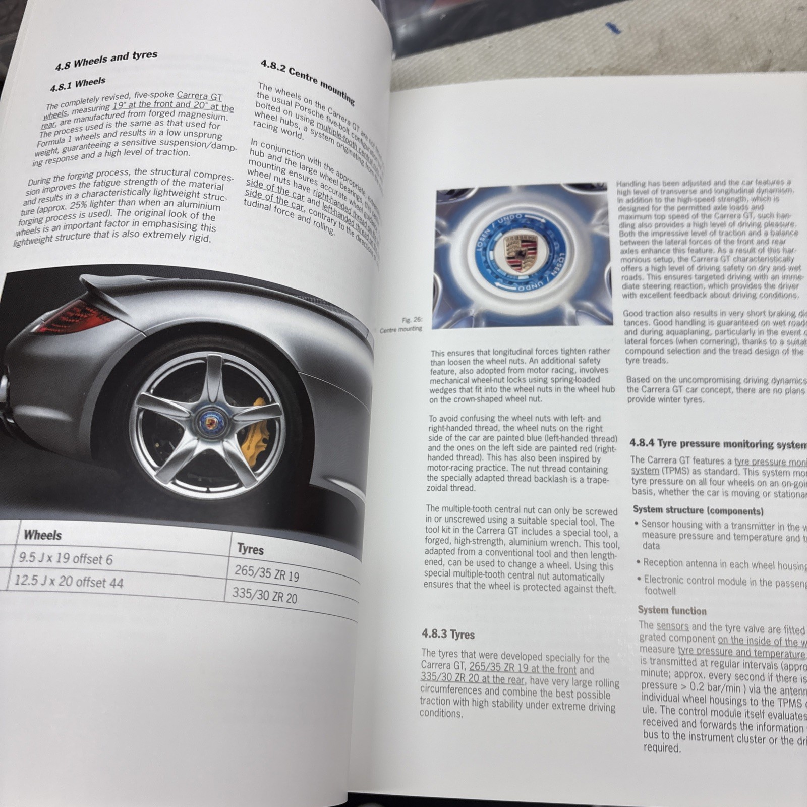 Porsche Carrera GT Product Information Brochure 2003 - Rare
