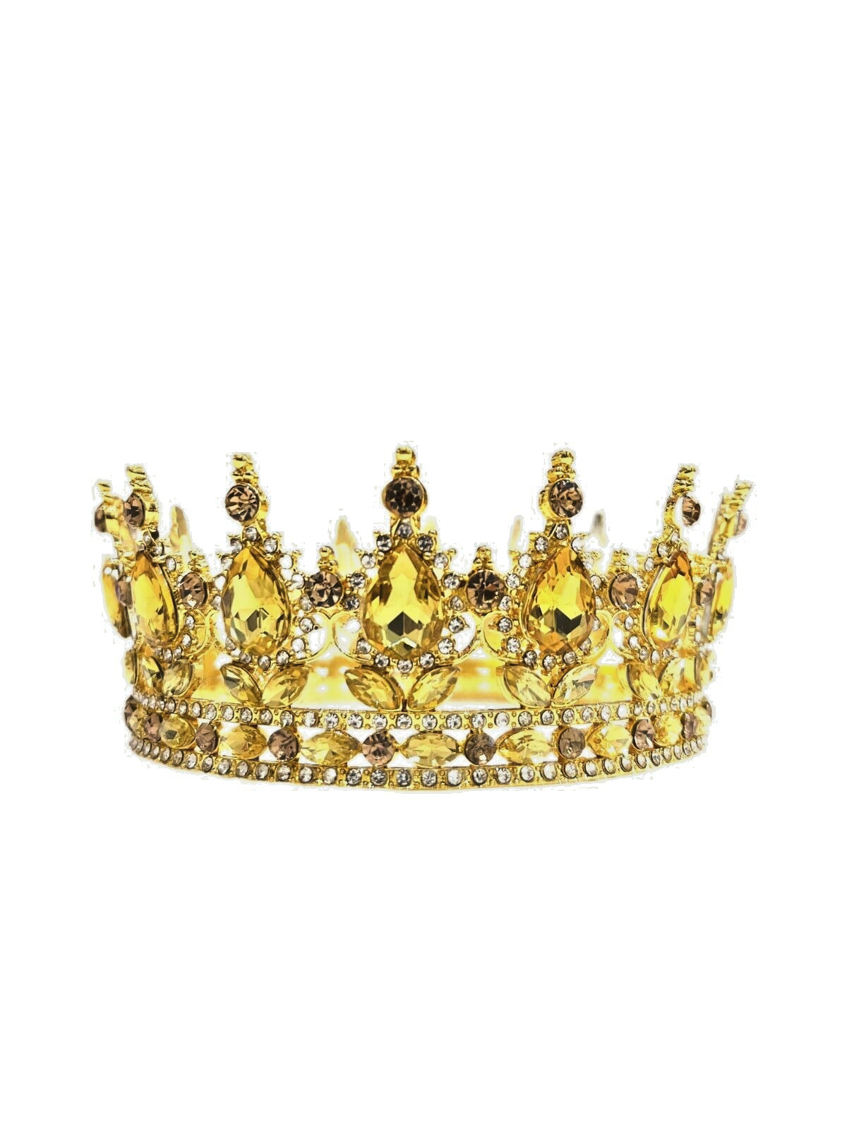 Oshún Crown Santería Corona de Santos Osun Orisha Yoruba Religion 2.1" height