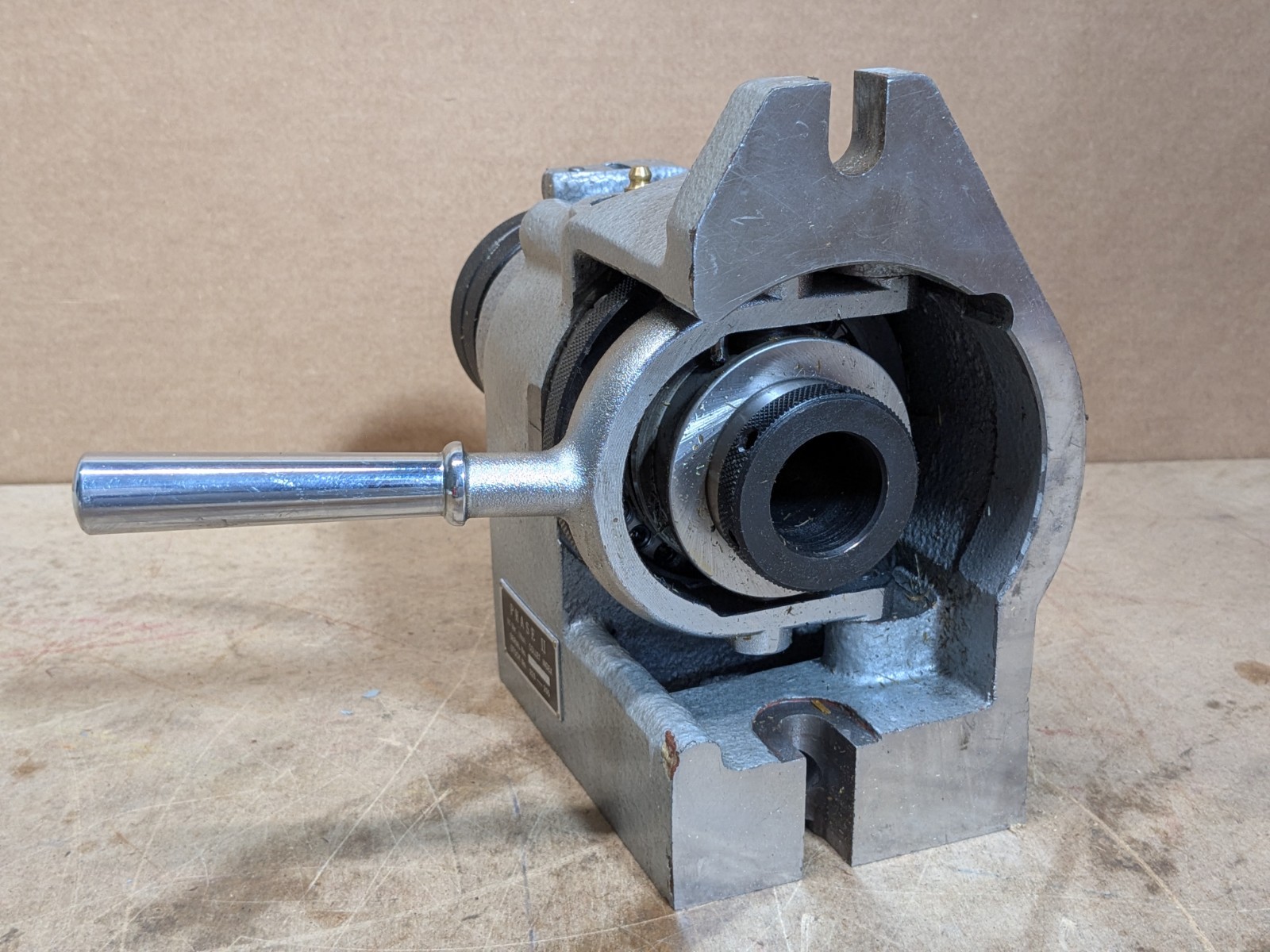 Phase II Horizontal / Vertical 5C Collet Indexer 24 Inc. 225-205 Parts / Repair