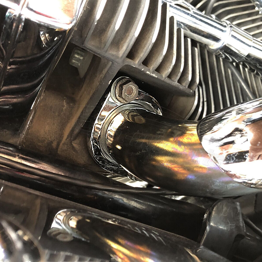 Exhaust Flange Gasket Seal Install Kit For 84+ Harley Big Twin Touring Sportster