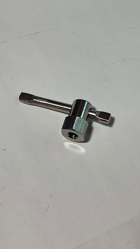 Wilton Style Bench Vise Lock Down Handle Nut Swivel Handle 7/16-14 Stainless