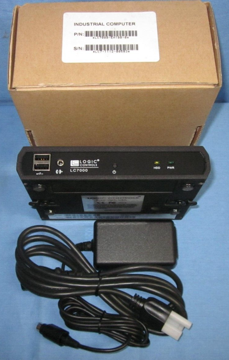 Logic Controls LC7000 Industrial Computer ~ New in the Box with Power Cord