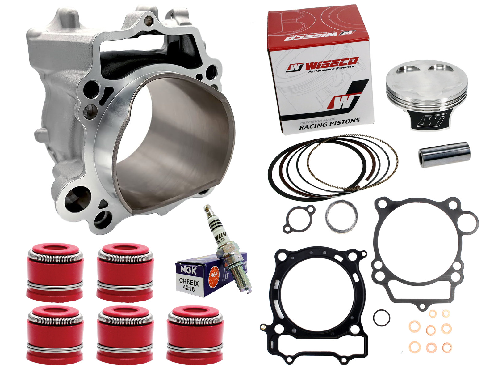 YFZ450 YFZ 450 98mm Big Bore Cylinder Wiseco Piston Top End Engine Rebuild Kit
