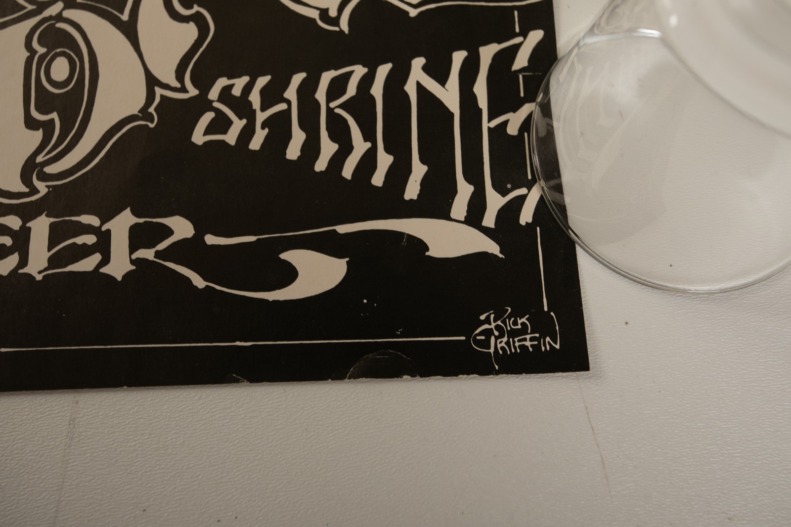 Grateful Dead Blue Cheer Concert Poster (HSE/JSF6) 1968 Shrine Rick Griffin 1st